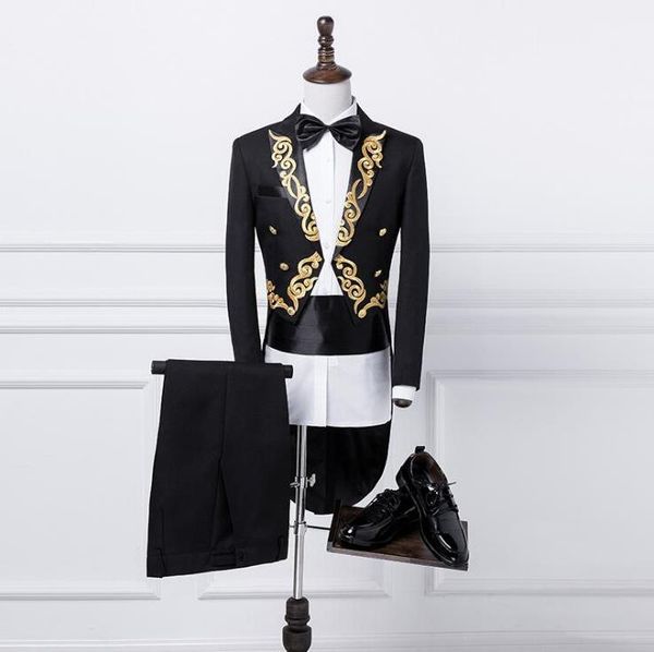 suit+pants) costumes adults men tuxedos grooms wedding blazer suits male slim host master of ceremonies magic show dress s-xxl, White;black
suit+pants) costumes adults men tuxedos grooms wedding blazer suits male slim host master of ceremonies magic show dress s-xxl, White;black