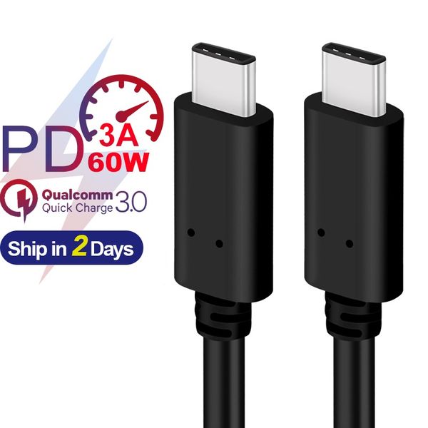 usb c fast charge cable usb type c qc 3.0 pd60w 20v 3a type c cable for macbook pro samsung huawei
usb c fast charge cable usb type c qc 3.0 pd60w 20v 3a type c cable for macbook pro samsung huawei