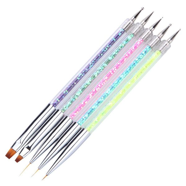 portable nail art point drill drawing multicolor brush about 15~16cm pen manicure home, beauty salon care tool, Silver
portable nail art point drill drawing multicolor brush about 15~16cm pen manicure home, beauty salon care tool, Silver