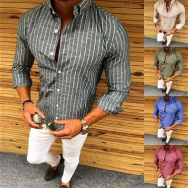 5 colors mens shirt stripe long sleeve lapel shirt cardigan shirt fashion casual clothes s-xxxl, White;black
5 colors mens shirt stripe long sleeve lapel shirt cardigan shirt fashion casual clothes s-xxxl, White;black