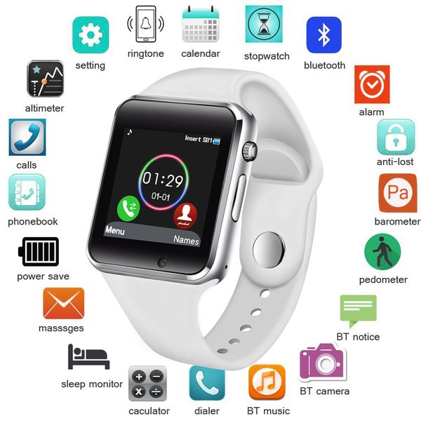smart watch men women support sim tf card bluetooth call pedometer waterproof sport smartwatch android ios relogio masculino, Slivery;brown
smart watch men women support sim tf card bluetooth call pedometer waterproof sport smartwatch android ios relogio masculino, Slivery;brown