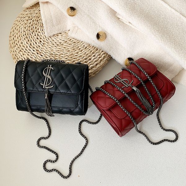 2020 new style square sling bag high-grade women's fashion handbag rhombus chain tassel shoulder/crossbody bag women's handbag
2020 new style square sling bag high-grade women's fashion handbag rhombus chain tassel shoulder/crossbody bag women's handbag