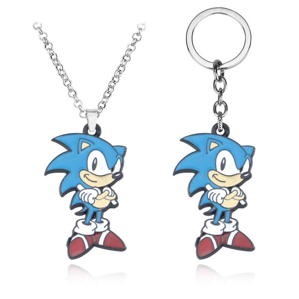 game sonic the hedgehog charm necklace blue metal pendant cosplay collection accessories necklaces for gift dropping, Silver
game sonic the hedgehog charm necklace blue metal pendant cosplay collection accessories necklaces for gift dropping, Silver