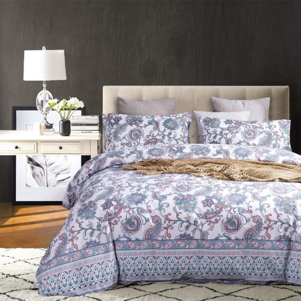 3 sets of bedding sets for bedding, 3 pieces of zipper closure (1 duvet cover + 2 pillowcases
3 sets of bedding sets for bedding, 3 pieces of zipper closure (1 duvet cover + 2 pillowcases