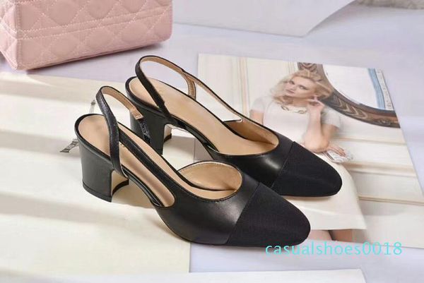 2018 new color square shallow mouth thick with sandals shoes with fashion ladies set luxury apricot hollow naked color sandals female c18, Black
2018 new color square shallow mouth thick with sandals shoes with fashion ladies set luxury apricot hollow naked color sandals female c18, Black