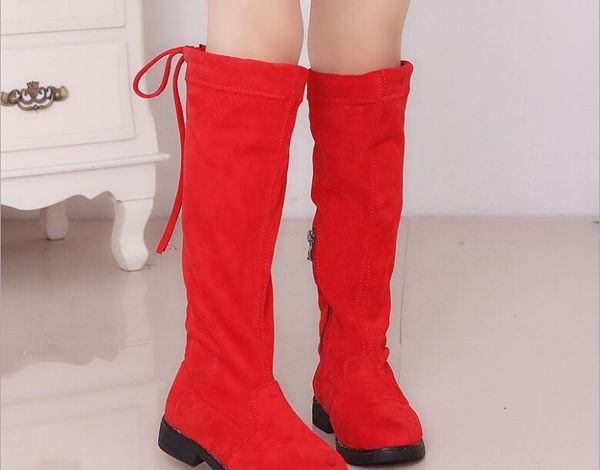 autumn girls boots knee-high plus velvet boots princess edition children' tall winter children high kids shoes size 26-36, Black;grey
autumn girls boots knee-high plus velvet boots princess edition children' tall winter children high kids shoes size 26-36, Black;grey