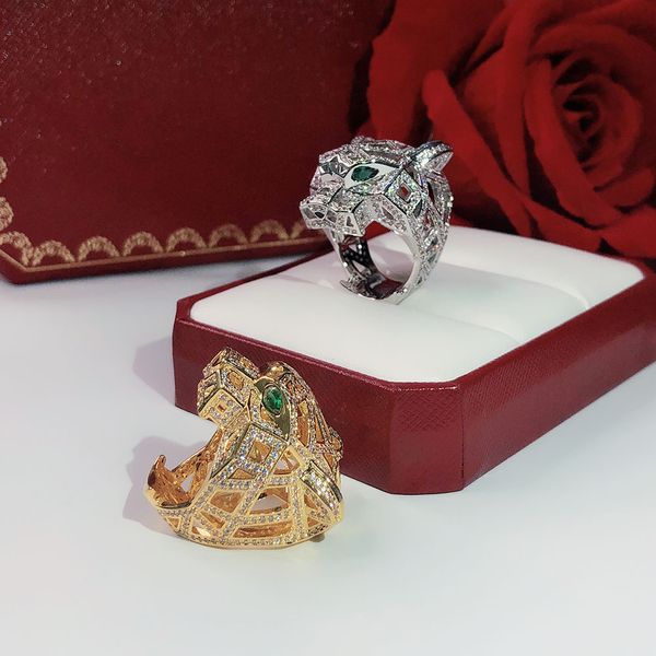 set in drillneutral leopard head ring trend high-end sell well powerful mechanical leopard ring copper material neutra, Golden;silver
set in drillneutral leopard head ring trend high-end sell well powerful mechanical leopard ring copper material neutra, Golden;silver