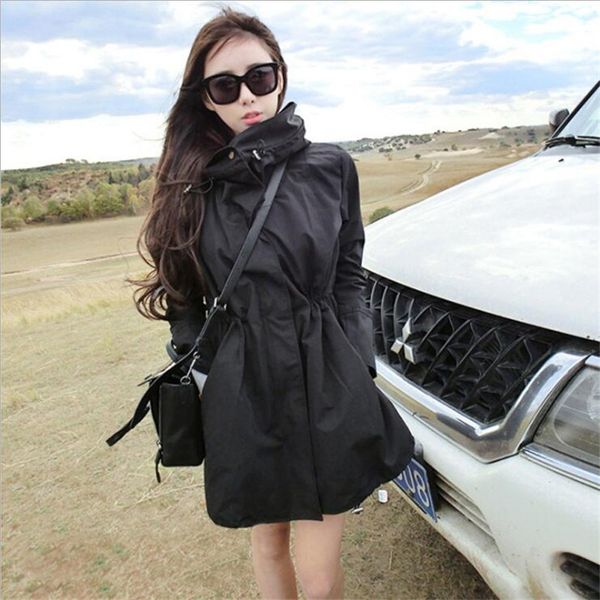 autumn winter new hooded windbreaker casual coat women medium style loose long sleeve coats women black hooded jackets, Tan;black
autumn winter new hooded windbreaker casual coat women medium style loose long sleeve coats women black hooded jackets, Tan;black