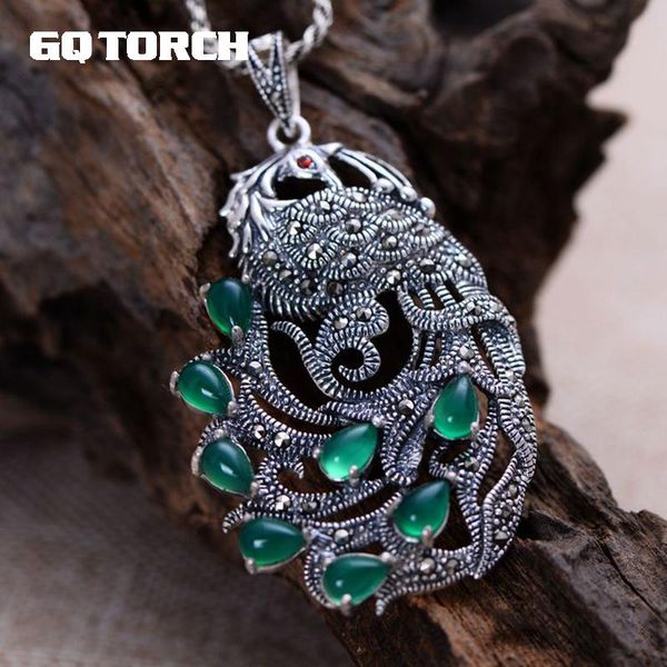 real pure 925 sterling silver peacock natural gemstone pendants for women inlaid green chalcedony marcasite
real pure 925 sterling silver peacock natural gemstone pendants for women inlaid green chalcedony marcasite