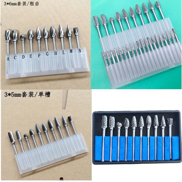 3*3/4/5/6mm 10pcs box carbide burrs sets carpenter tools carbide milling bits metalworking electric grinder burrs bit sale
3*3/4/5/6mm 10pcs box carbide burrs sets carpenter tools carbide milling bits metalworking electric grinder burrs bit sale