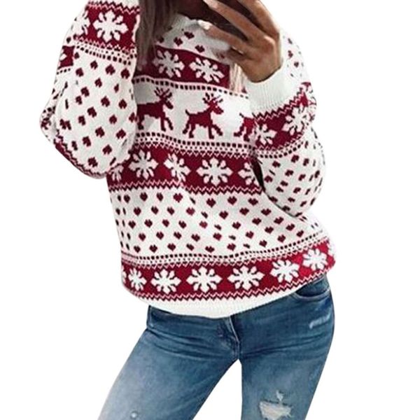 xmas winter o-neck sweater women 2019 new christmas knitted pullover sweater female floral dot print long sleeve jumper, White;black
xmas winter o-neck sweater women 2019 new christmas knitted pullover sweater female floral dot print long sleeve jumper, White;black