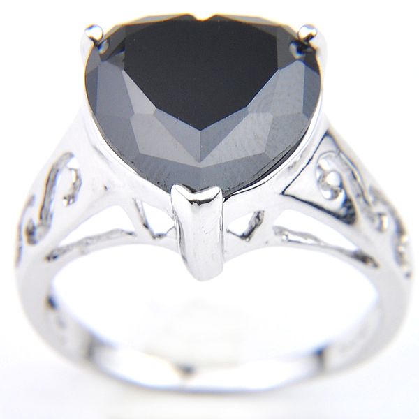 luckyshine black onyx heartshaped rings 925 silver rings holiday gift womens party rings size 7 8 9, Golden;silver
luckyshine black onyx heartshaped rings 925 silver rings holiday gift womens party rings size 7 8 9, Golden;silver