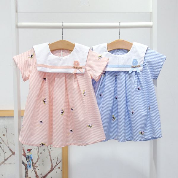 2019 summer dress for kids girl clothing embroidery striped little girls dresses vestido menina festa for 0~2 age baby, Red;yellow
2019 summer dress for kids girl clothing embroidery striped little girls dresses vestido menina festa for 0~2 age baby, Red;yellow