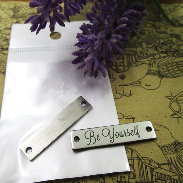 40pcs--"be yourself connector"stainless steel charms more style for choosing diy charms pendants for necklace, Bronze;silver
40pcs--"be yourself connector"stainless steel charms more style for choosing diy charms pendants for necklace, Bronze;silver