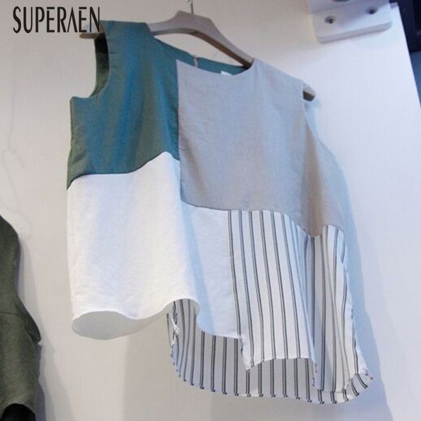 superaen 2020 summer new korean style sleeveless t shirts women fashion round neck t-shirt female wild casual ladies, White
superaen 2020 summer new korean style sleeveless t shirts women fashion round neck t-shirt female wild casual ladies, White