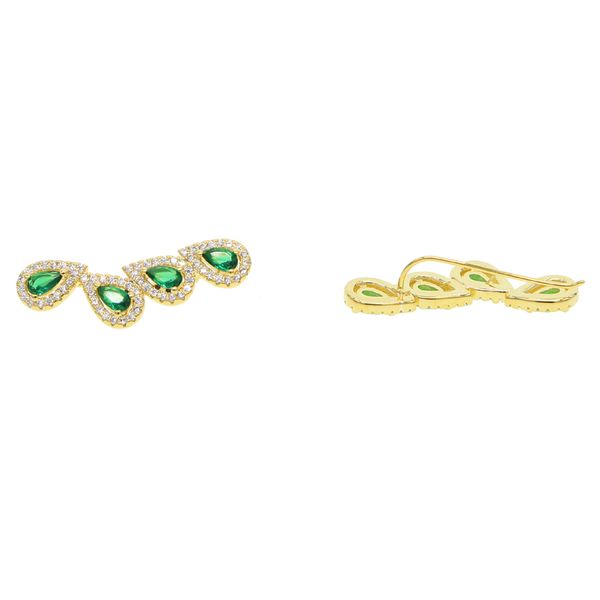 climber earring green tear drop cubic zirconia long sweep ear wire fashion romantic european lady trendy fashion cz earring, Golden;silver
climber earring green tear drop cubic zirconia long sweep ear wire fashion romantic european lady trendy fashion cz earring, Golden;silver