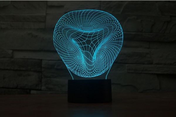 abstract usb creative led colorful gradient atmosphere table lamp 3d visual touch night light 
abstract usb creative led colorful gradient atmosphere table lamp 3d visual touch night light