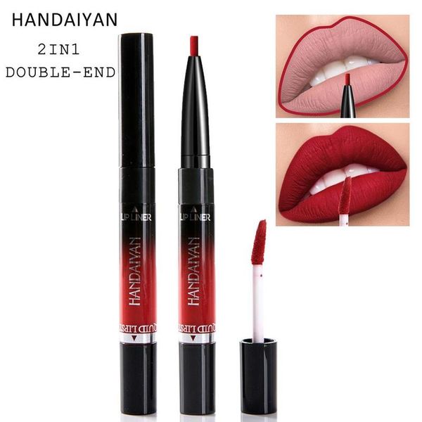 2 in 1 non-stick lip liner pencil matte waterproof long lasting lip tint cosmetic moisturizing lipstick
2 in 1 non-stick lip liner pencil matte waterproof long lasting lip tint cosmetic moisturizing lipstick