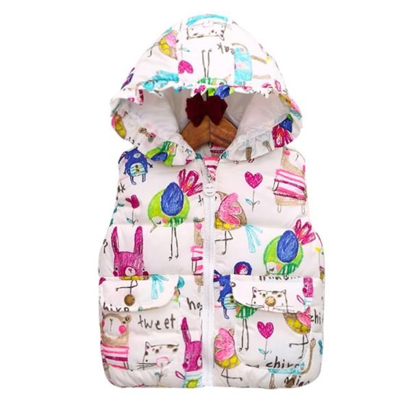 children clothing winter outerwear coats animal graffiti thick princess girls vest hooded kids jackets baby girl warm waistcoat, Blue
children clothing winter outerwear coats animal graffiti thick princess girls vest hooded kids jackets baby girl warm waistcoat, Blue