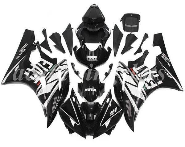 4 gifts injection mold new abs motorcycle full fairings kit fit for yamaha yzf-r6 2006 2007 06 07 r6 bodywork set black white luster
4 gifts injection mold new abs motorcycle full fairings kit fit for yamaha yzf-r6 2006 2007 06 07 r6 bodywork set black white luster