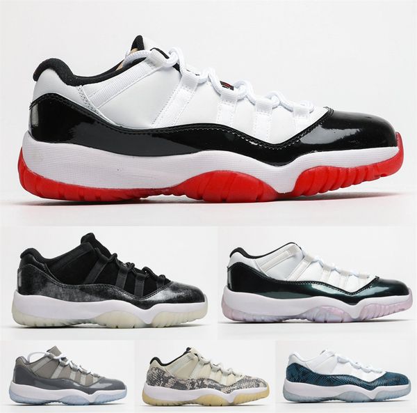 11 low se snakeskin 45 concords 11s platinum tint basketball shoes 11s men women prom night gym red bred designer sports sneakers size 40-45, White;red
11 low se snakeskin 45 concords 11s platinum tint basketball shoes 11s men women prom night gym red bred designer sports sneakers size 40-45, White;red