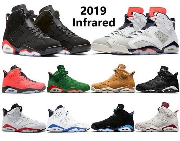2019 new cny black infrared 23 6 basketball shoes men gatorade carmine 6s sneakers mens tinker oreo unc sport blue designer shoes eur40-47
2019 new cny black infrared 23 6 basketball shoes men gatorade carmine 6s sneakers mens tinker oreo unc sport blue designer shoes eur40-47