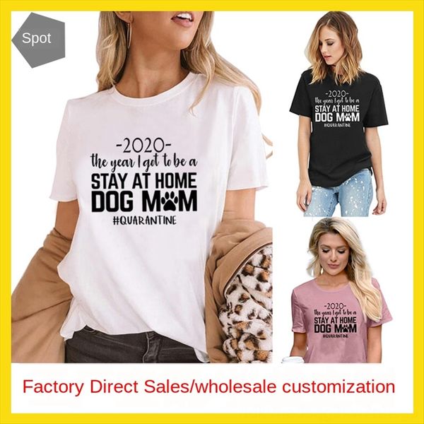 dog mom letter casual short-sleeved t-shirt women's wear dog mom letter casual short-sleeved t-shirt women's wear, White
dog mom letter casual short-sleeved t-shirt women's wear dog mom letter casual short-sleeved t-shirt women's wear, White