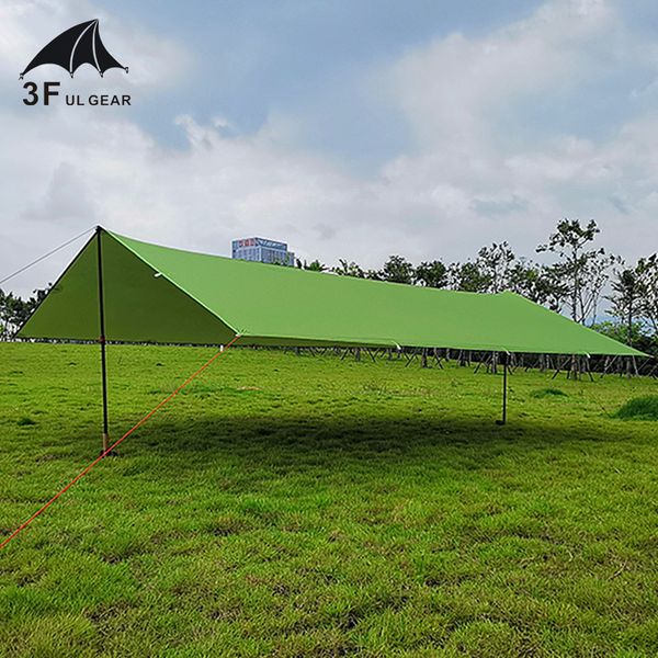 3f ul gear ultralight tarp outdoor camping sun shelter shade awning 15d silver coating pergola waterproof beach tent
3f ul gear ultralight tarp outdoor camping sun shelter shade awning 15d silver coating pergola waterproof beach tent