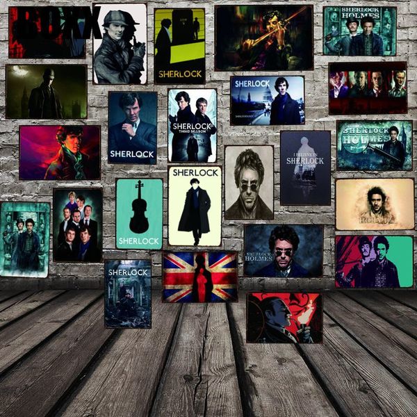 2020 шерлок холмс классического фильм tv play tin войти металлическую пластину железной картины стены кино home art bar украшение 30x20cm со
2020 шерлок холмс классического фильм tv play tin войти металлическую пластину железной картины стены кино home art bar украшение 30x20cm со