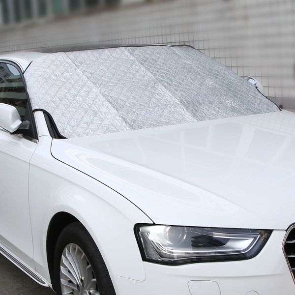 190*98cm portable car window sunshade for suv/ordinary anti-uv pp cotton car windshield snow blocked snow covers
190*98cm portable car window sunshade for suv/ordinary anti-uv pp cotton car windshield snow blocked snow covers