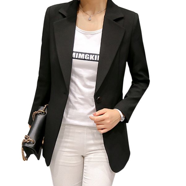 wine red black women blazers jackets spring autumn single button blazer femenino ladies blazer female 2019, White;black
wine red black women blazers jackets spring autumn single button blazer femenino ladies blazer female 2019, White;black