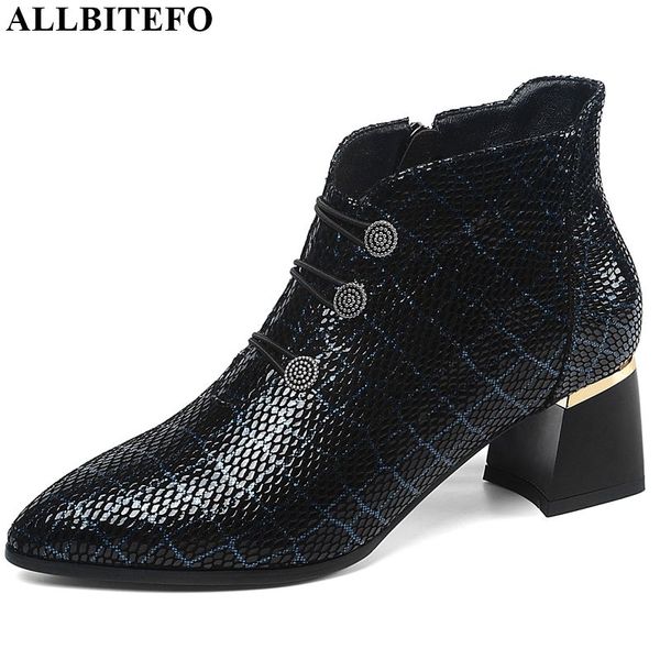 allbitefo natural genuine leather fashion girls boots autumn winter women boots pointed toe comfortable breathable ankle, Black
allbitefo natural genuine leather fashion girls boots autumn winter women boots pointed toe comfortable breathable ankle, Black