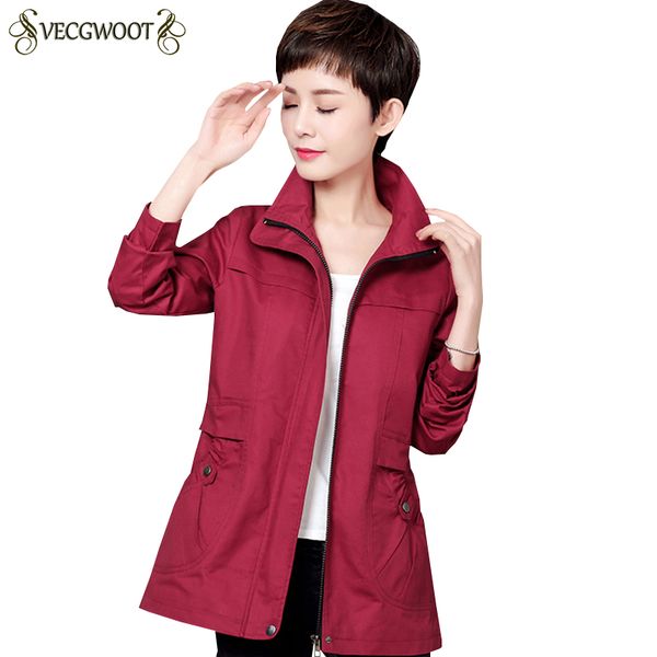 spring autumn jacket women new outerwear female fashion solid color plus size jacket women stand collar long sleeve coat lj082, Black;brown
spring autumn jacket women new outerwear female fashion solid color plus size jacket women stand collar long sleeve coat lj082, Black;brown
