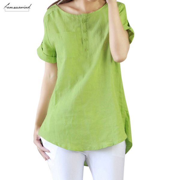 casual women blouse 2020 summer casual short sleeve loose casual o neck shirt cotton linen blouse womens female, White
casual women blouse 2020 summer casual short sleeve loose casual o neck shirt cotton linen blouse womens female, White