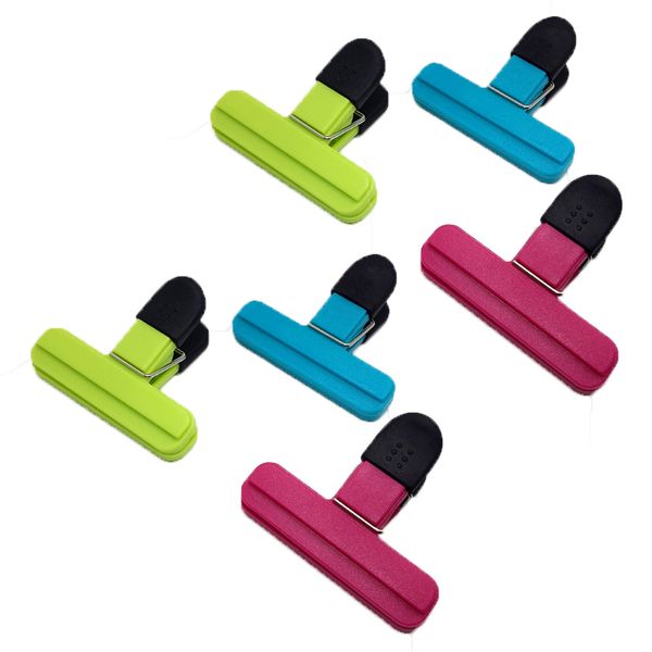 2/4/6pcs sealing bag clips outdoor camp food bag sealer home food close clip househould food snack storage clamp kitchen device
2/4/6pcs sealing bag clips outdoor camp food bag sealer home food close clip househould food snack storage clamp kitchen device