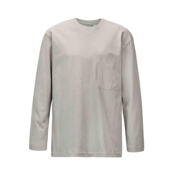 hip hop streetwear men drop shoulder oversize pocket long sleeve t-shirt, White;black
hip hop streetwear men drop shoulder oversize pocket long sleeve t-shirt, White;black