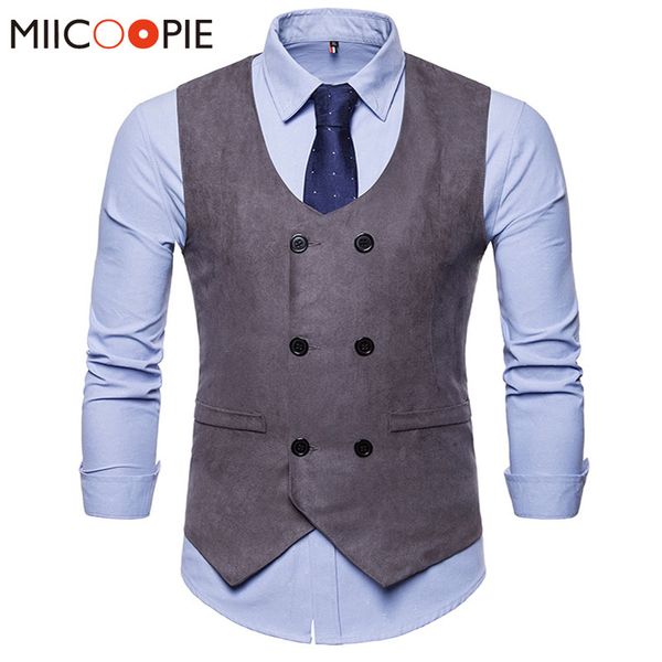 mens suit vest 2018 suede v-neck double-breasted sleeveless gilet men waistcoat business wedding classic colete masculino xxl, Black;white
mens suit vest 2018 suede v-neck double-breasted sleeveless gilet men waistcoat business wedding classic colete masculino xxl, Black;white