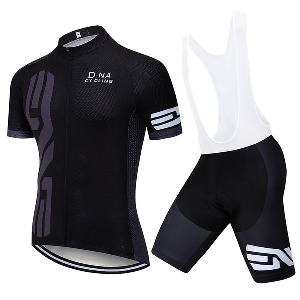 

2019 Pro UCI Team Мужчины ДНК Велоспорт Джерси Набор MTB Велосипед Одежда Лето быстрый сух