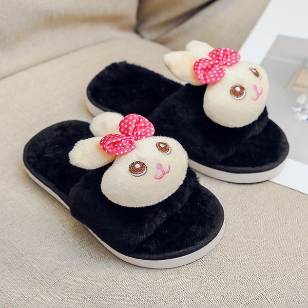 autumn and winter new style cute cartoon baby girls animal plush slippers home indoor children's cotton slippers, Black
autumn and winter new style cute cartoon baby girls animal plush slippers home indoor children's cotton slippers, Black