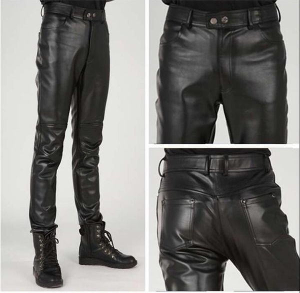 plus size slim male leather pants male trousers tight leather pants motorcycle pantalon homme men trousers, Black
plus size slim male leather pants male trousers tight leather pants motorcycle pantalon homme men trousers, Black