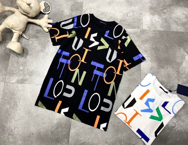 2020 new brands fashion luxury designer mens womens tshirt clothes summer oversized classic colorfulletters clothing casual shirts 5.23, White
2020 new brands fashion luxury designer mens womens tshirt clothes summer oversized classic colorfulletters clothing casual shirts 5.23, White