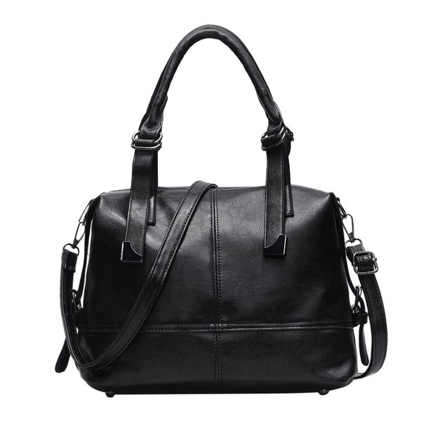 will capacity pu single shoulder messenger woman package boston ma'am handbag soft
will capacity pu single shoulder messenger woman package boston ma'am handbag soft