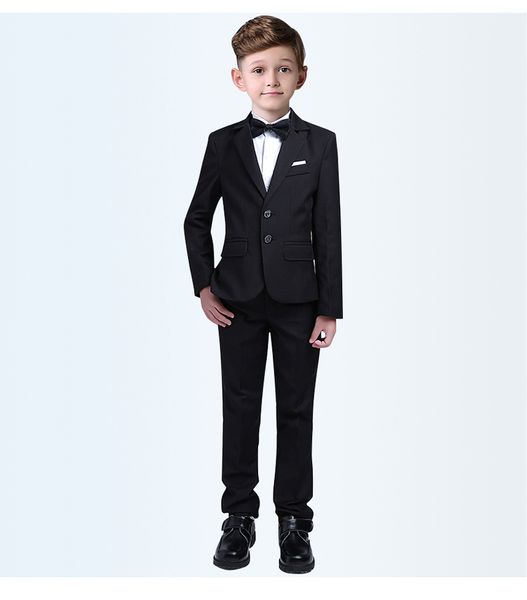 handsome two buttons notch lapel kid complete designer handsome boy wedding suit boys attire custommade jacketpantstie a53, Black
handsome two buttons notch lapel kid complete designer handsome boy wedding suit boys attire custommade jacketpantstie a53, Black