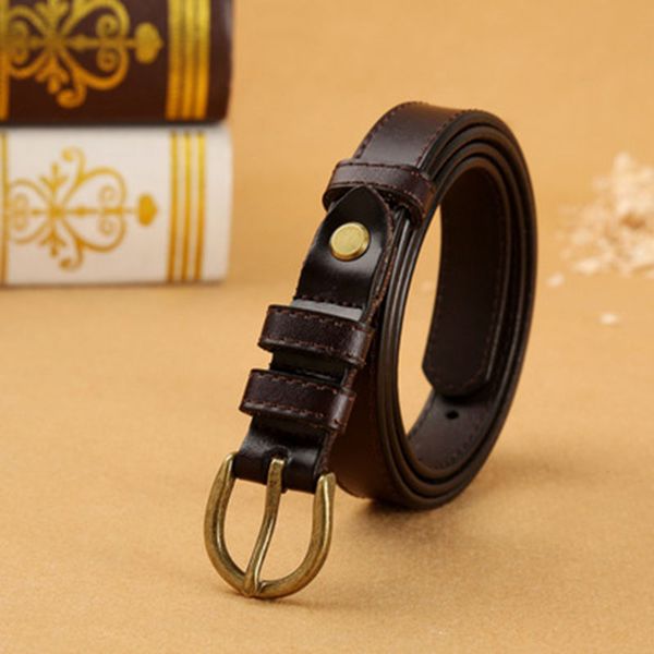 new women's belt leather pin buckle multicolor casual fashion simple solid color wild antique retro decorative leather thin belt, Black;brown
new women's belt leather pin buckle multicolor casual fashion simple solid color wild antique retro decorative leather thin belt, Black;brown