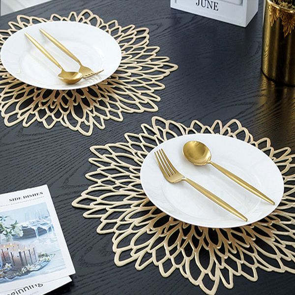 hollow out bronzing placemat pvc anti-scalding geometric pattern cup insulation cup insulation decorative mats pads
hollow out bronzing placemat pvc anti-scalding geometric pattern cup insulation cup insulation decorative mats pads