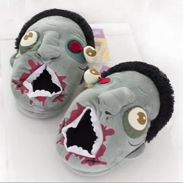 christmas gift halloween plush zombie slippers / ravenous zombie warm slippers home halloween funny shoes gift, Black
christmas gift halloween plush zombie slippers / ravenous zombie warm slippers home halloween funny shoes gift, Black