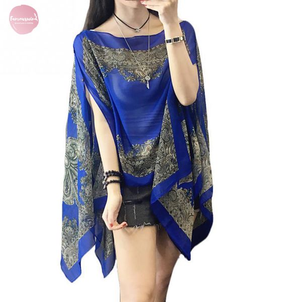 sun fashion blouses protection beach shawl summer beachwear woman chiffon flower printing ups shawl slash neck chiffon cover scarf, White
sun fashion blouses protection beach shawl summer beachwear woman chiffon flower printing ups shawl slash neck chiffon cover scarf, White