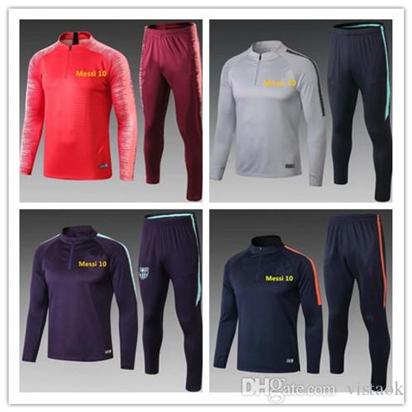 2018 2019 new BSLN blue suits 18 19 sportswear Messi adult tracksuits SUAREZ long sleeve half zipper DEMBELE training suit 
2018 2019 new BSLN blue suits 18 19 sportswear Messi adult tracksuits SUAREZ long sleeve half zipper DEMBELE training suit