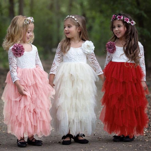 tutu dresses lace kids girl floral dress flower girls princess dresses long sleeve children party dress boutique kids clothing yw3878, Red;yellow
tutu dresses lace kids girl floral dress flower girls princess dresses long sleeve children party dress boutique kids clothing yw3878, Red;yellow