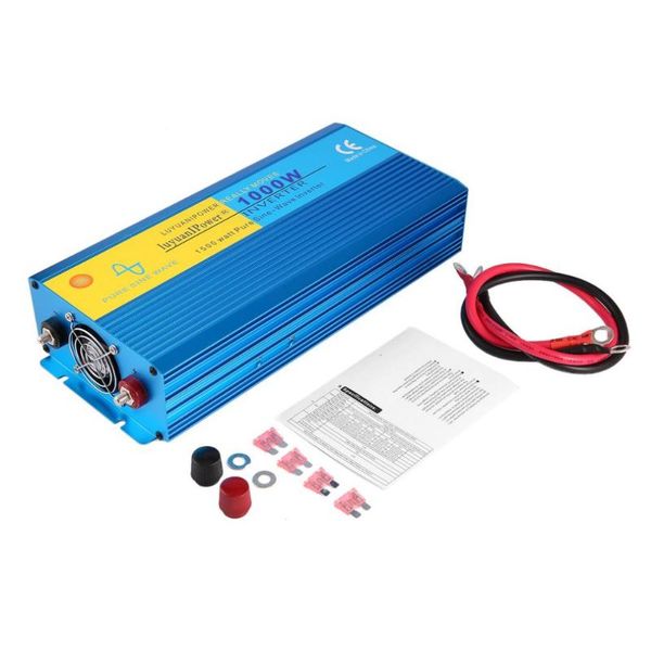pure sine wave inverter dc12v to ac220v 1000w car inverter aluminum alloy housing high conversion efficiency transformer
pure sine wave inverter dc12v to ac220v 1000w car inverter aluminum alloy housing high conversion efficiency transformer